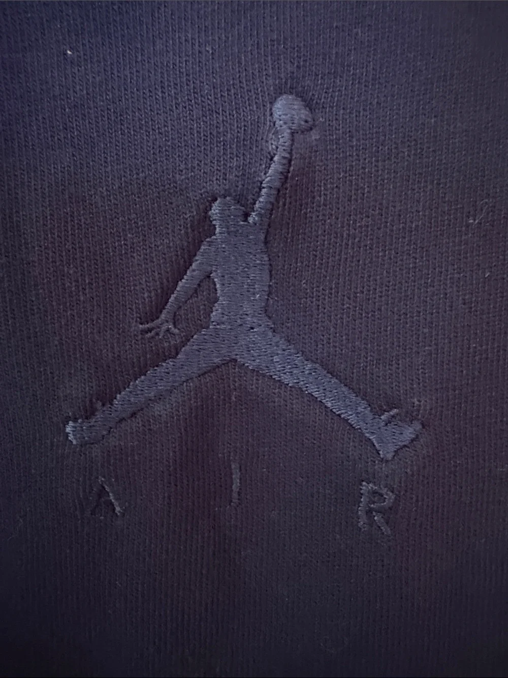 Jordan Deep Blue Tee with Subtle Jumpman